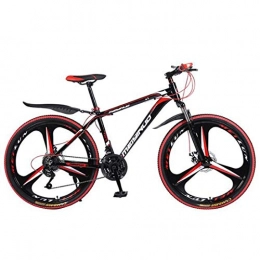 Dsrgwe Bicicleta Dsrgwe Bicicleta de Montaa, 26" Bicicletas de montaña, Bicicletas Marco Ligero de aleacin de Aluminio, Doble Disco de Freno y suspensin Delantera (Color : Black, Size : 27 Speed)