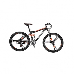 Extrbici Bicicleta Extrbici S7 Moutain Bikes 27.5 Pulgadas Rueda de suspensión Completa 21 velocidades Freno de Disco Dual
