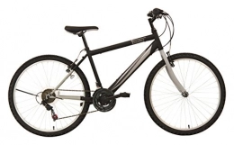 F.lli Schiano Bicicleta F.lli Schiano Thunder - Bicicleta de montaña para Hombre, Color Negro / Gris, Cambio Shimano, Rueda 26''