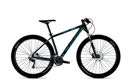 Focus Bicicletas de montaña FOCUS Black Forest Bicicleta 29R, sistema de 30 velocidades, para hombre, MTB de 29 pulgadas, 47 cm, Magicblack (negro) mate (azul, azul claro), 2014