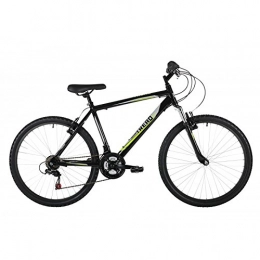 Freespace Bicicleta Free Spirit Tread Plus 18SP para hombre de aluminio para bicicleta de montaña, negro