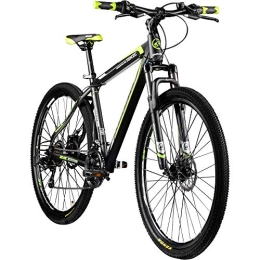 Galano Bicicleta Galano 29 pulgadas MTB Toxic / Pulse - Frenos de disco Shimano Tourney (negro / verde)
