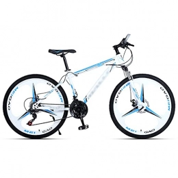 GGXX Bicicletas de montaña GGXX - Bicicleta de montaña para adulto con desviador trasero de 24 / 27 velocidades, marco de aluminio de alta resistencia, suspensión delantera, doble freno de disco