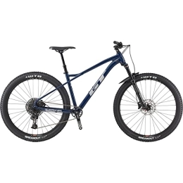 GT Bicicletas de montaña GT Zaskar LT AL Elite 29 M 2021 - Bicicleta de montaña, color azul oscuro