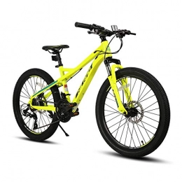 Hiland - Bicicleta de montaña de 24 pulgadas, Shimano de 21 velocidades, bicicleta juvenil, con horquilla de suspensión Urban Commuter
