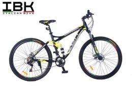 IBK Bicicleta IBK - Bicicleta 29 Tornado Shimano 21 V, Frenos de Disco, Color Negro y Amarillo