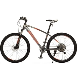 KDHX Bicicleta KDHX Ruedas de 27, 5 Pulgadas, Bicicleta de montaña de 12 velocidades, Marco de aleación de Aluminio, Horquilla Delantera Absorbente de Golpes, Deportes al Aire Libre en Bicicleta