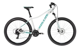 Kellys Bicicleta Kellys Vanity 30 27.5R Woman Mountain Bike 2022 (M / 42, 5 cm), color blanco