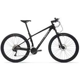KOOTU Bicicleta KOOTU Bicicleta de Montaña de Carbono, Joven / Adulto 3 * 9 Velocidades Bicicleta Completa MTB Hard Tail con Kits Shimano M2000