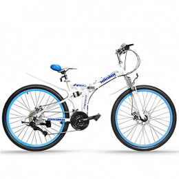 LNX Bicicletas de montaña LNX Bicicleta de montaña (21 / 24 / 37 velocidades) Acero de Alto Carbono - Unisex - Freno de Doble Disco Velocidad Variable - MTB para jóvenes Estudiantes (24 Pulgadas)