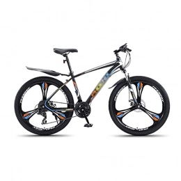 LZZB Bicicleta LZZB Bicicleta de montaña Bicicleta de 24 velocidades Ruedas de 27, 5 Pulgadas Bicicleta de Freno de Disco Doble para Adultos Hombres Mujeres (Tamaño: 24 velocidades, Color: Azul) / Naranja / 24 v