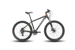 Minali Bicicletas de montaña Minali R1, Adultos Unisex, Naranja / Gris / Negro, Talla M