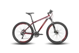 Minali Bicicletas de montaña Minali X1, Adultos Unisex, Rojo / Blanco / Negro, M