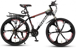 MJY Bicicleta MJY Bicicleta Bicicleta de montaña Honglianriven, cuadro de aleación de aluminio, doble freno de disco, ruedas de 26 pulgadas, velocidad 21 / 24 / 27 / 30, 3 ruedas de corte, 6 ruedas de corte 6-11, 24