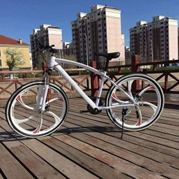 MJY Bicicleta MJY Bicicleta, bicicletas de montaña de 26 pulgadas, bicicleta de montaña de cola dura de acero con alto contenido de carbono, bicicleta ligera con asiento ajustable, bicicleta de freno de doble disc