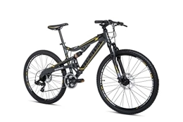 Moma Bikes Bicicleta Moma Bikes Bicicleta Montaña Equinox5.0 27, 5", Aluminio, SHIMANO 24v, Doble Freno Disco, Doble Suspensión (Varias Tallas)
