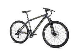 Moma Bikes Bicicleta Moma Bikes Bicicleta Montaña GTT5.0 27, 5", Aluminio, SHIMANO 24v, Doble Freno Disco, Suspensión Delantera (Varias Tallas)