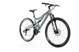 Moma Bikes Bicicletas de montaña Moma Bikes EQX 29" - Bicicleta Montaña, SHIMANO 24V, Doble Freno Disco, Doble Susp. Talla L-XL (1.80-2.00m)