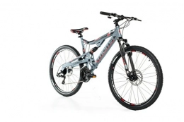 Moma Bikes Bicicleta Moma Bikes MTB Equinox Shimano Profesional - Bicicleta Montaña 27.5", Aluminio, Cambio TX-55 24 vel., Doble Freno Disco, Doble Suspensión, M-L (1.65-1.79 m)