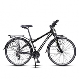 ndegdgswg Bicicleta ndegdgswg Bicicleta de carretera 700c, ultraligera masculina con mango de mariposa, para ciclismo, turismo, color negro