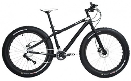 RYMEBIKES Bicicletas de montaña RYMEBIKES * Bicicleta FATBIKE 26'' Panther Negra