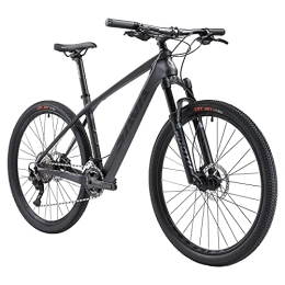 SAVADECK Bicicletas de montaña SAVADECK Mountain Bike Carbon, DECK5.0 27.5 / 29 Pulgadas Frame de Fibra de Carbono Marco de Carbono MTB Hardtail XC MTB con Juego de Grupo Shimano M5100 (Gris, 29x19)