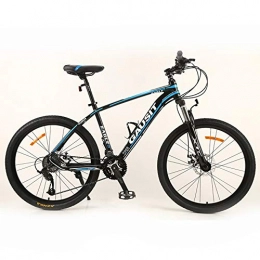 SIER Bicicleta SIER Bicicleta de montaña de 26pulgadas de aleación de Aluminio 30 velocidades Velocidad Variable amortiguamiento de Carreteras, Blue