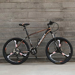 SIER Bicicleta SIER Bicicleta de montaña de Rueda de Tres Cuchillos de 26 Pulgadas de aleacin de Aluminio Variable de Velocidad de Velocidad 3 Ruedas de amortiguacin, Orange