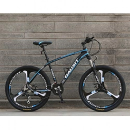 SIER Bicicletas de montaña SIER Bicicleta de montaña de Rueda de Tres Cuchillos de 26 Pulgadas de aleación de Aluminio Variable de Velocidad de Velocidad 3 Ruedas de amortiguación, Blue