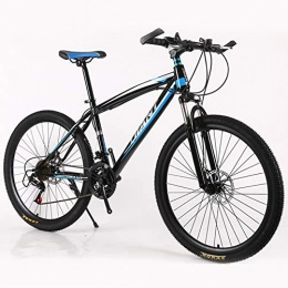SIER Bicicleta SIER Bicicleta de montaña Velocidad Variable Bicicleta 26 Pulgadas Amortiguador de 21 velocidades Bicicleta de montaña Adultos Cuadro de Aluminio, Blue