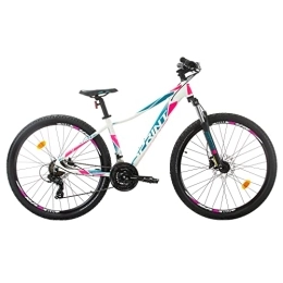 Sprint Bicicleta Sprint Maverick Lady Bicicletas de montaña MTB 27, 5 Pulgadas 21 Vivit para Hombre Mujer (40 cm)