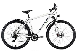 KS Cycling Bicicleta Unbekannt KS Cycling Fahrrad Mountainbike Hardtail ATB TWEN tyniner Heist RH 51 cm, Color Blanco y Verde, 29, 558 m