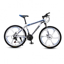 Wangkai Bicicleta Wangkai Bicicleta de Montaa Acero de Alto Carbono Velocidad Pionero Adecuado para Cualquier Condicin de Camino Fcil de Instalar, Blue
