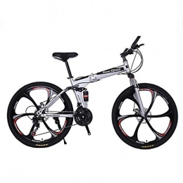 WJSW Bicicleta WJSW Bicicletas Unisex Bicicleta de montaña de 26"- Cuadro de Aluminio de 17" con Frenos de Disco - Seleccin Multicolor