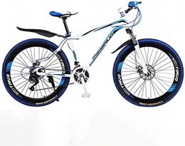 JIAWYJ Bicicletas de montaña YANGHAO-Bicicleta de montaña para adultos- 26 en bicicleta de montaña de 24 velocidades para adultos, marco completo de aleación de aluminio ligero, rueda de la bicicleta para hombre de la suspensión