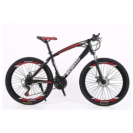 YBB-YB Bicicleta YBB-YB Bicicleta de montaña YankimX de 26 pulgadas, 2130 velocidades, marco de acero de alto carbono, absorción de golpes, color negro, tamaño: 21 velocidades)