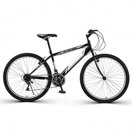 ZJBKX Bicicleta ZJBKX Bicicleta de montaña para hombre, 21 velocidades, luz para adultos, 24 pulgadas