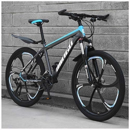 ZMCOV Bicicleta ZMCOV Bicicleta De Montaña Hardtail con Alto Contenido De Carbono, Bici De Carretera Unisex para Adultos MTB, Asiento Ajustable De Amortiguación De Bike, 6 Radios, 21 Speed, 24inch