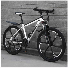 ZMCOV Bicicletas de montaña ZMCOV Bicicleta De Montaña para Hombres Y Mujeres Adultos, Bike De Carretera Ligeras para Jóvenes, Bici De Absorción De Choque, 27 Speed, 24inch