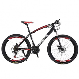 ZY Bicicleta ZY Bicicleta de montaña de Doble Rueda de Freno de Disco de Moda, Red-Length: 168cm