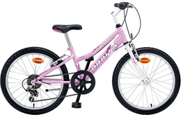 Órbita Bicicleta Infantil MTB Acero BTT 20 6v Rosa Blanca