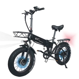 HFRYPShop Bicicletas eléctrica 20'' Bicicleta Eléctrica E-Bike Plegable(Doble Motor), con Batería de Litio Actualizado de 17Ah 90KM, Shimano 7 Velocidades, Amigo Fiable para Explorar - El Modelo Más Potente