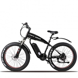 xianhongdaye Bicicleta 26 pulgadas bicicleta de montaña eléctrica 36V8AH batería de litio 250 W motor de alta velocidad neumático grande bicicleta eléctrica delantera y trasera frenos de disco son seguros y confiables-negro