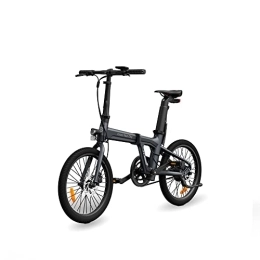 A Dece Oasis Bicicletas eléctrica A Dece Oasis Ado Air 20 Folding E-Bike Revolution, Bicicleta eléctrica Ultraligera de 17, 5 KG Equipada con Correa de Carbono / Sensor de par / Frenos de Disco hidráulicos / App, Gray