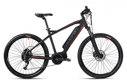 Adore Bicicleta Adore Xpose - Bicicleta de montaña eléctrica (27, 5", motor central, 36 V / 14 Ah, batería de iones de litio, 9 marchas), color negro