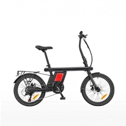 AISHFP Bicicleta Adulto Bicicleta de montaña eléctrica, batería de Litio de 36V 250W, aeroespacial aleación de Aluminio de 6 velocidades Bicicleta eléctrica de 20 Pulgadas Ruedas, A