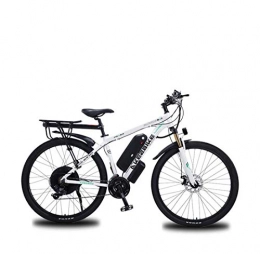 AISHFP Bicicleta Adulto Bicicleta de montaña eléctrica, batería de Litio de 48V, con Pantalla multifunción LCD de Bicicletas, de Alta Resistencia de aleación de Aluminio Marco de E-Bikes, 29 Pulgadas Ruedas, B