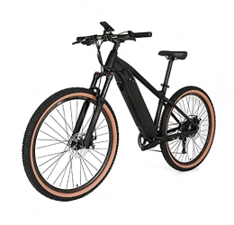 AHIN Bicicleta AHIN Bicicletas Electricas De 27, 5" E-Bike, Regulación De Velocidad Continua, Tres Modos, con Pantalla LCD, Visualización De Velocidad / Kilometraje / Electricidad / Engranaje, Negro, 27.5 Inch