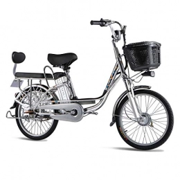AISHFP Bicicleta AISHFP Bicicleta eléctrica de Viaje para Adultos de 20 Pulgadas, batería de Litio de 48 V Bicicleta eléctrica, Instrumento de Pantalla LCD / Alarma antirrobo / Control de Crucero, 17+17AH