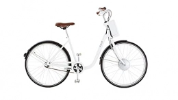 ASKOLL Eb1 Bicicleta eléctrica, Unisex Adulto, Blanco/Negro, L